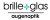 Logo Brille + Glas Augenoptik