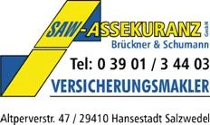 Brückner Schumann SAW-Assekuranz GmbH Versicherungsmakler Salzwedel