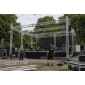 Aufbau B&uuml;hne