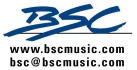 Logo BSC Music GmbH, Musikverlag & Produktion