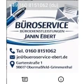 B&uuml;roservice/B&uuml;rodienstleistungen J. Ebert Oberma&szlig;feld-Grimmenthal