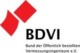 Logo Bund der Öffentlich bestellten Vermessungsingenieure BDVI e.V. Landesgruppe NRW