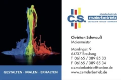 C.S.Malerbetrieb Malermeister Christian Schmauß Bad König