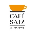 Logo Café Satz im LVZ-Foyer