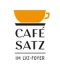 Logo Caf&eacute; Satz im LVZ-Foyer