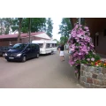 Campingplatz Wusterhausen in Brandenburg - Einfahrt