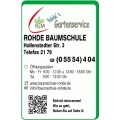 Carsten Rohde, Baumschule Moringen