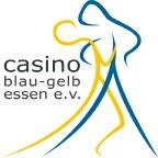 Logo casino blau-gelb essen e.v.