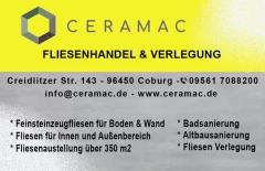 Ceramac GmbH Fliesenhandel & Verlegung Coburg