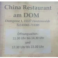 Chinarestaurant Am Dom F&uuml;rstenwalde