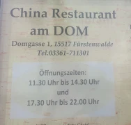 Chinarestaurant Am Dom Fürstenwalde