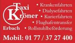 Christian Kröner Taxi- und Mietwagenunternehmen Erbach, Donau