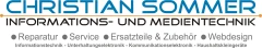 Logo Christian Sommer Informations- und Medientechnik
