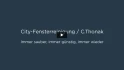 Logo City-Fenstereinigung L. Thonak