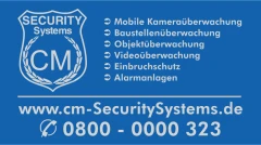 CM Security Systems Sicherheitsdienst / Sicherheitstechnik Rheinbach