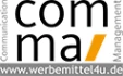 Logo com,ma werbemittel4u.de Inh.: Petra Porsch