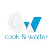 Logo cook & waiter