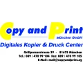 Copy and Print M&uuml;nchen GmbH M&uuml;nchen