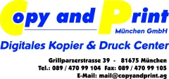 Copy and Print M&uuml;nchen GmbH M&uuml;nchen