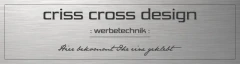 Logo criss cross design