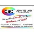 CSC Copy Shop Color UG haftungsbeschr&auml;nkt Waldkirchen, Vogtland