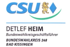 CSU Christlich-Soziale Union Bad Kissingen