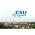 Logo CSU Kreisverband-Erlangen und Bundestagsabgeordneter Stefan M&uuml;ller