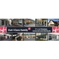 Logo CUT+CARE family Verwaltung Genossenschaft des Friseurhandwerks eG