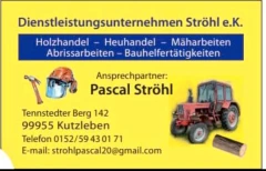 D-U-Ströhl Dienstleistungsunternehmen Kutzleben