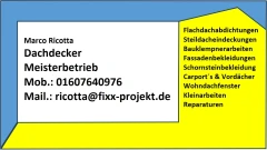 Dachdeckermeister Marco Ricotta Velpke