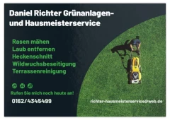 Daniel Richter Gr&uuml;nanlagen- und Hausmeisterservice Gro&szlig;enhain