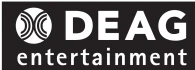 Logo DEAG Deutsche Entertainment Aktiengesellschaft Veranstaltungsservice und Tourneen