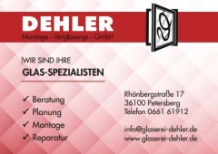 Dehler Montage-Verglasungs GmbH Petersberg