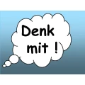 Logo ""Denk mit"" P&auml;dagogische F&ouml;rdereinrichtung f&uuml;r Denk- und Lernstrategien