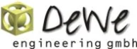 Logo DeWe Engineering GmbH CAD-Dienstleistungen