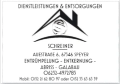 Dienstleistungen und Entsorgungen Schreiner Speyer