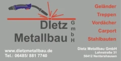 Dietz Metallbau Nentershausen, Westerwald