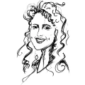 Grafikdesignerin Mona Marzouk-Scholz aus K&ouml;ln