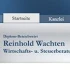 Logo Dipl.-Betrw. Reinhold Wachten Steuerberater