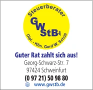 Dipl.-Kaufmann Gerd W. Sch&uuml;ll Steuerberater Schweinfurt