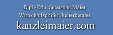 Logo Dipl.-Kfm. Sebastian Maier Wirtschaftsprüfer Steuerberater
