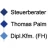 Logo Dipl.-Kfm. Thomas Palm Steuerberater