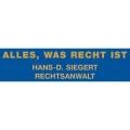 Dipl. sc. pol. Hans-Detlef Siegert - Rechtsanwalt Pullach