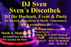 DJ Sven - Sven´s Discothek Rostock