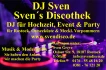 Logo DJ Sven - Sven´s Discothek