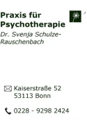 Logo Schulze-Rauschenbach, Svenja Dr. Dipl.-Psych.