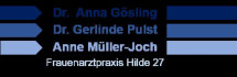 Logo Dr.med. Anna Gösling Fachärztin für Frauenheilkunde