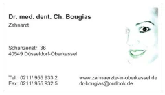 Logo Bougias, Christos Dr.med.dent.