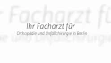 Logo Dr. med. Hans-Detlef Dewitz Orthopäde