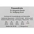 Praxisschild Frauenarztpraxis